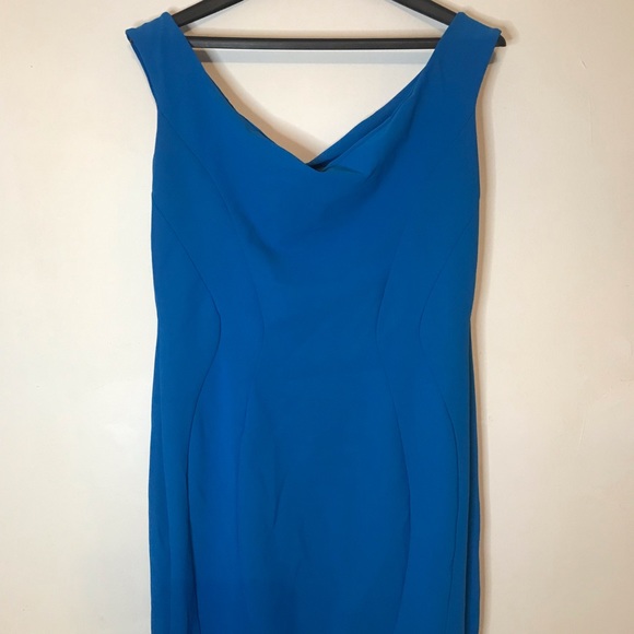 Chiara Boni La Petite Robe Maeli Mermaid Gown in Cobalt - Picture 6 of 15